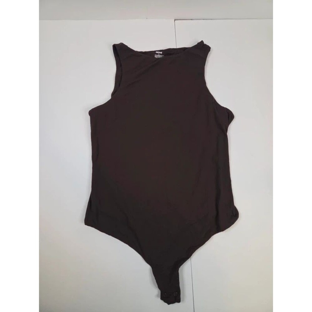 SKIMS Dark Brown Bodysuit Sz 2X